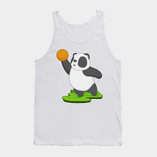 Panda Basketball player Basketball Tank Top